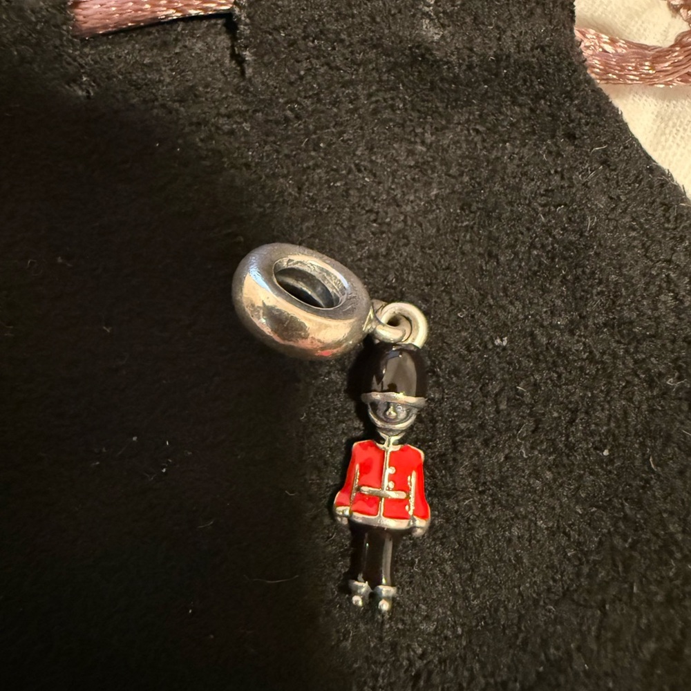 Pandora British Royal Guard Dangle Charm - Authentic / Pre-Owned.